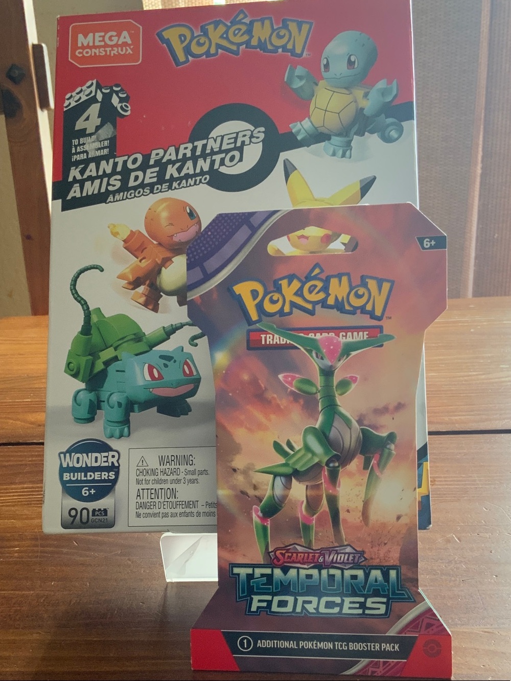Pokemon Mega Construx Kanto Partners Building Set - Green, Blue, Red